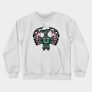 Northwest Pacific coast Haida art Thunderbird Crewneck Sweatshirt